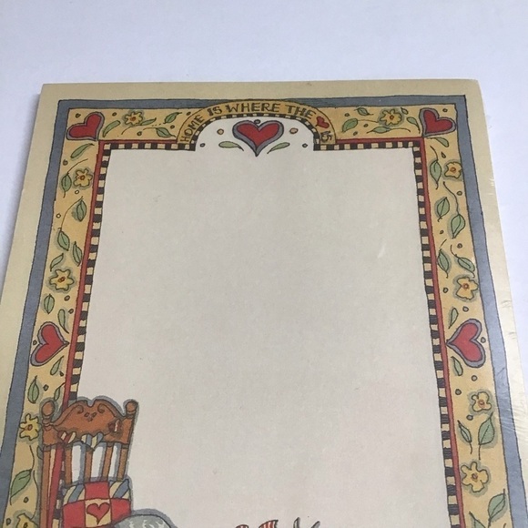 Susan Winget 1992 Napping Cat Note Pad by NEW 5x7 Stationery Main Street Press - Picture 6 of 9